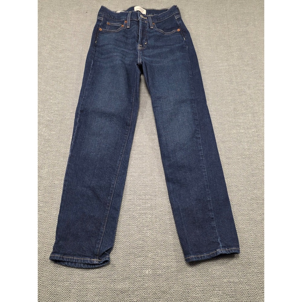 Universal Thread Women Size 6 Mid Rise 80s Slim Dark Wash Jeans
